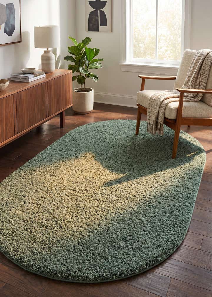 5' x 8' Everyday Shag Oval Rug