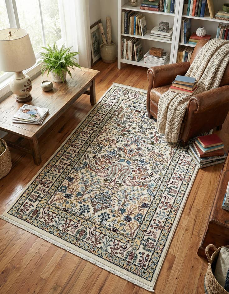 Detail image of 3' x 5' 3 Nain Design Rug