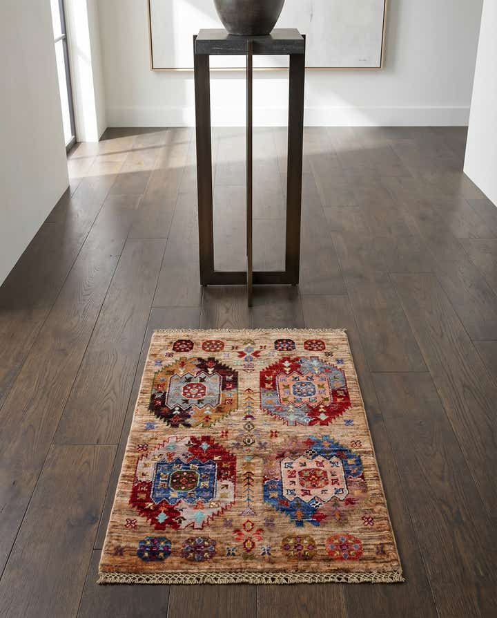 2' x 3' 3 Hand Knotted Ariana Ziegler Rug