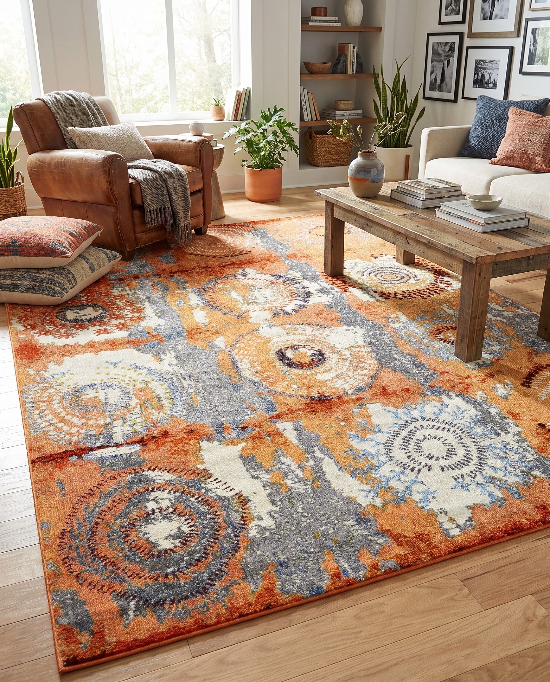 9' x 12' 2 Washable Hyacinth Rug