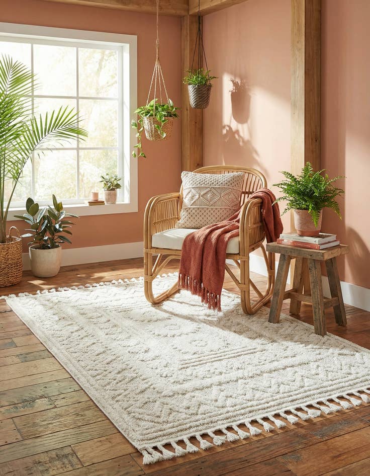 Detail image of 4' x 6' Boho Rug