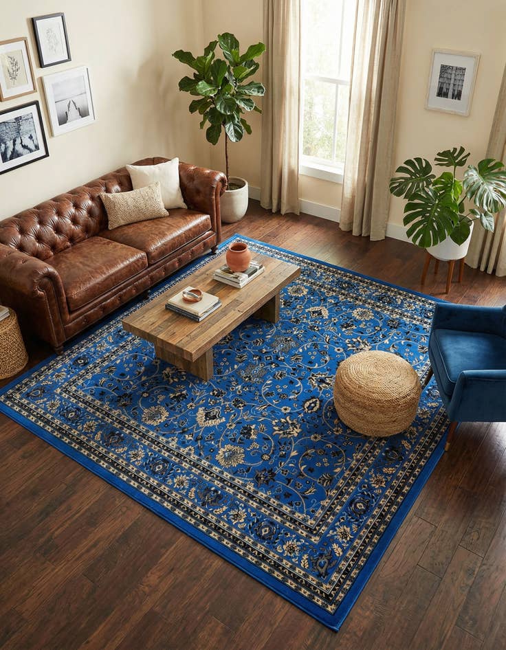 Detail image of 10' x 10' Yasmin Square Rug