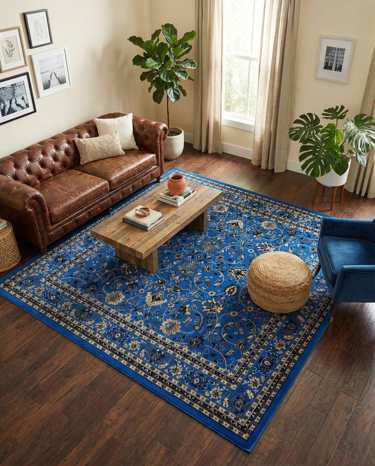 Detail image of 10' x 10' Yasmin Square Rug