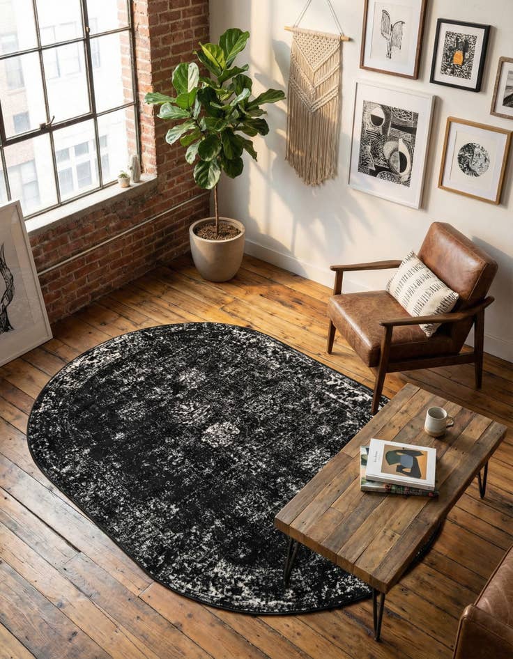 Detail image of 5' 3 x 8' Monte Carlo Oval Rug