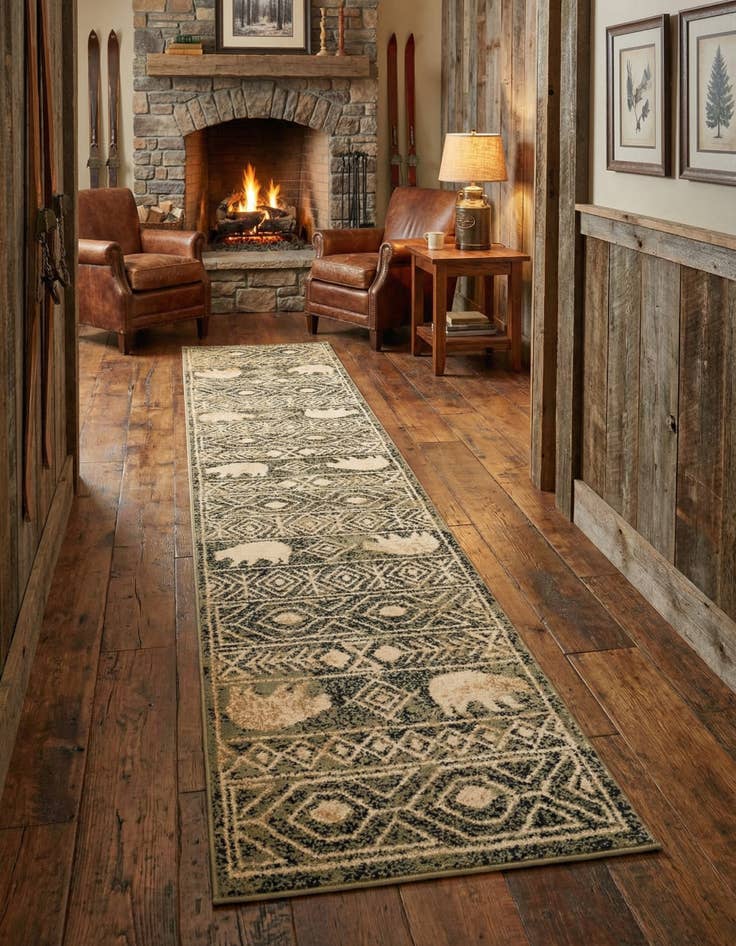 Detail image of 2' x 10' Pioneer Runner Rug