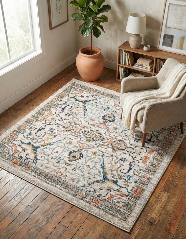 Detail image of 6' x 6' Lola Square Rug