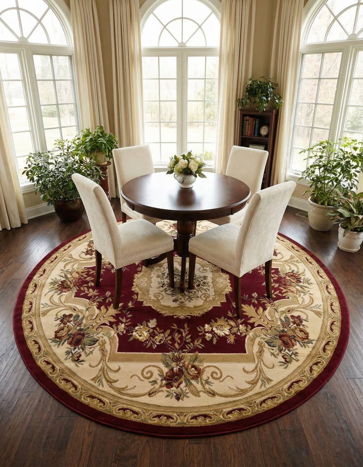 Detail image of 7' 10 x 7' 10 Chateau Round Rug