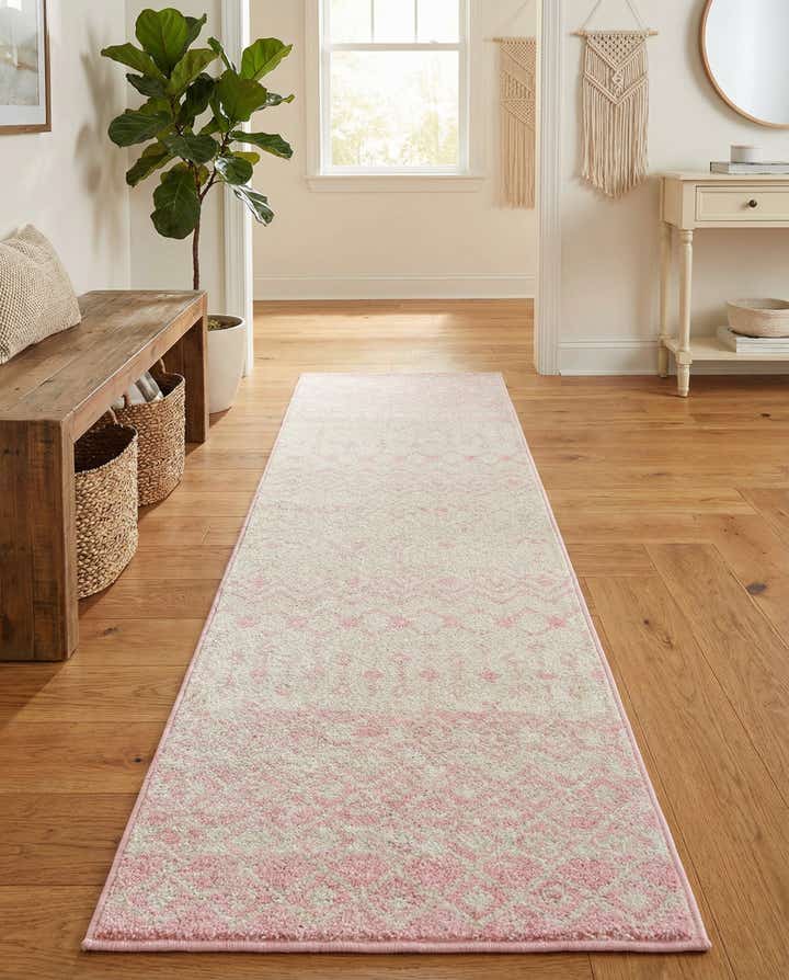 2' x 7' Moroccan Trellis Runner Rug