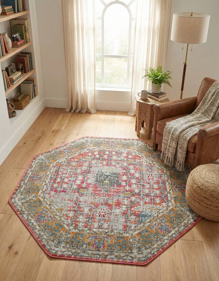 Detail image of 6' x 6' Paragon Octagon Rug