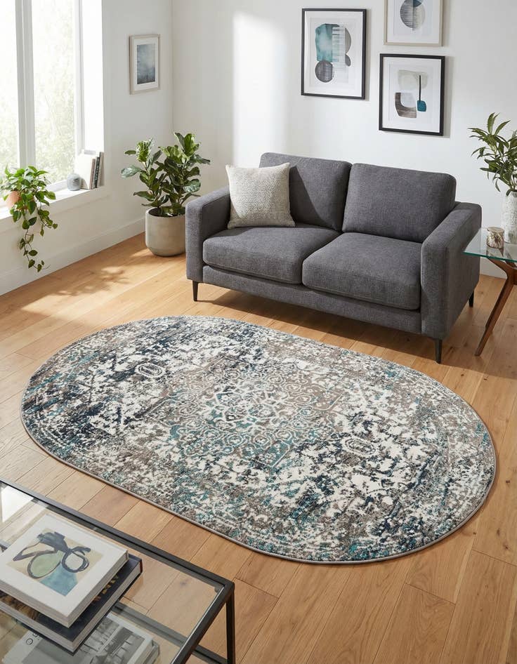 Detail image of 5' 3 x 8' Arlington Oval Rug