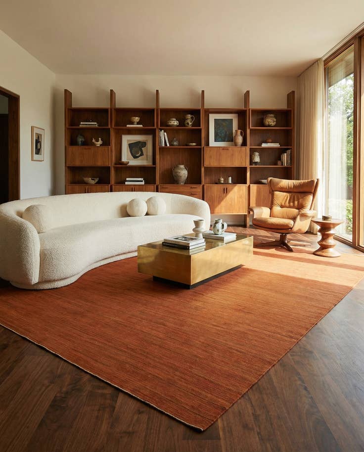 Detail image of 13' 5 x 19' 1 Hand Woven Kilim Afghan Wool Rug