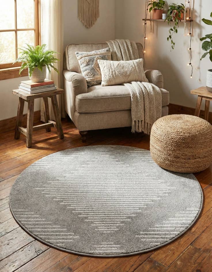 Detail image of 4' x 4' Kai Round Rug