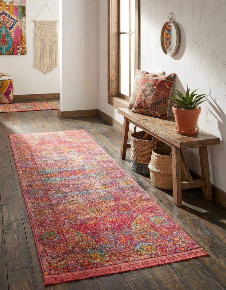 Detail image of 2' 2 x 6' Santiago Runner Rug