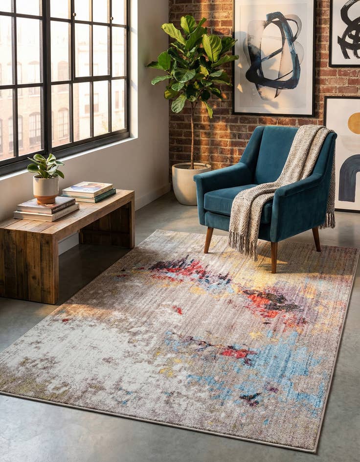 Detail image of Jill Zarin 4' x 6' Downtown Nolita Rug