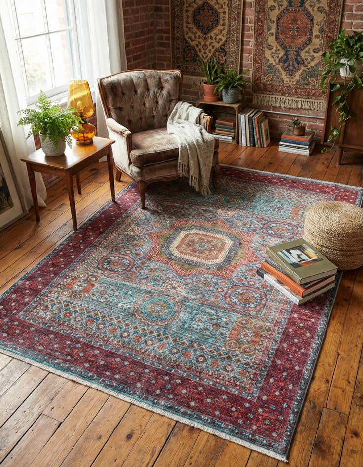 Detail image of 6' 1 x 9' Boutique Rug