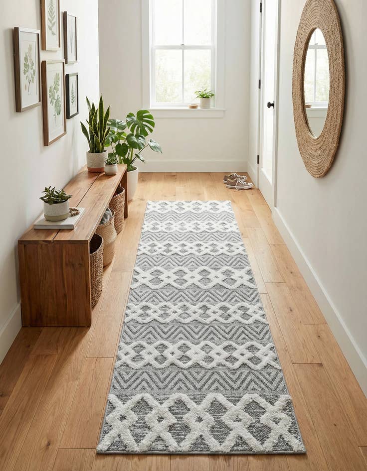 Detail image of 2' 3 x 8' Sabrina Soto Casa Valencia Runner Rug