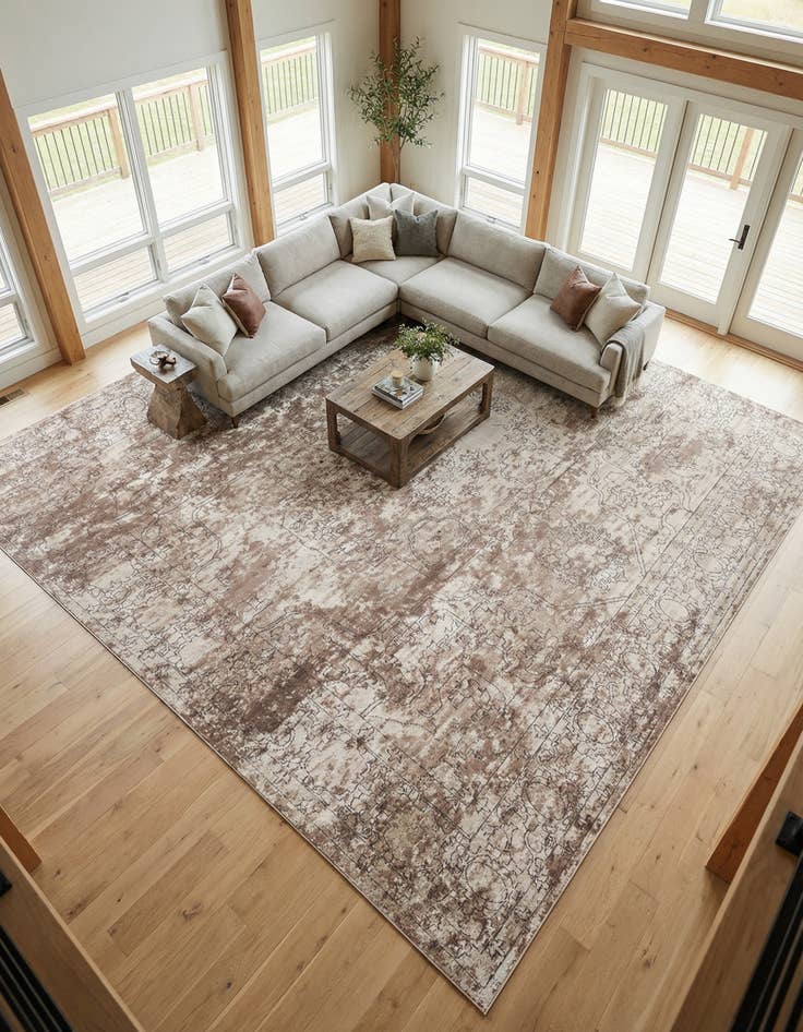 Detail image of 13' x 13' Oregon Square Rug