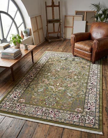 5' 3 x 8' Nain Design Rug