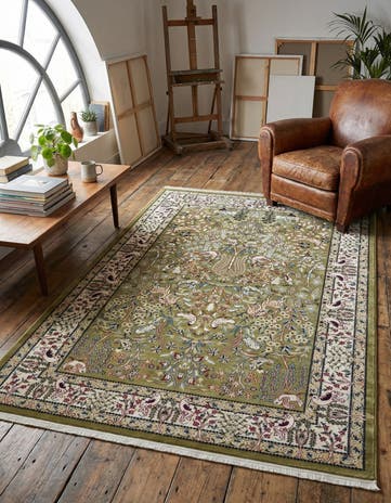 5' 3 x 8' Nain Design Rug