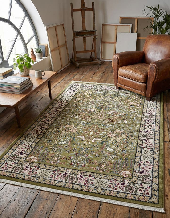 5' 3 x 8' Nain Design Rug
