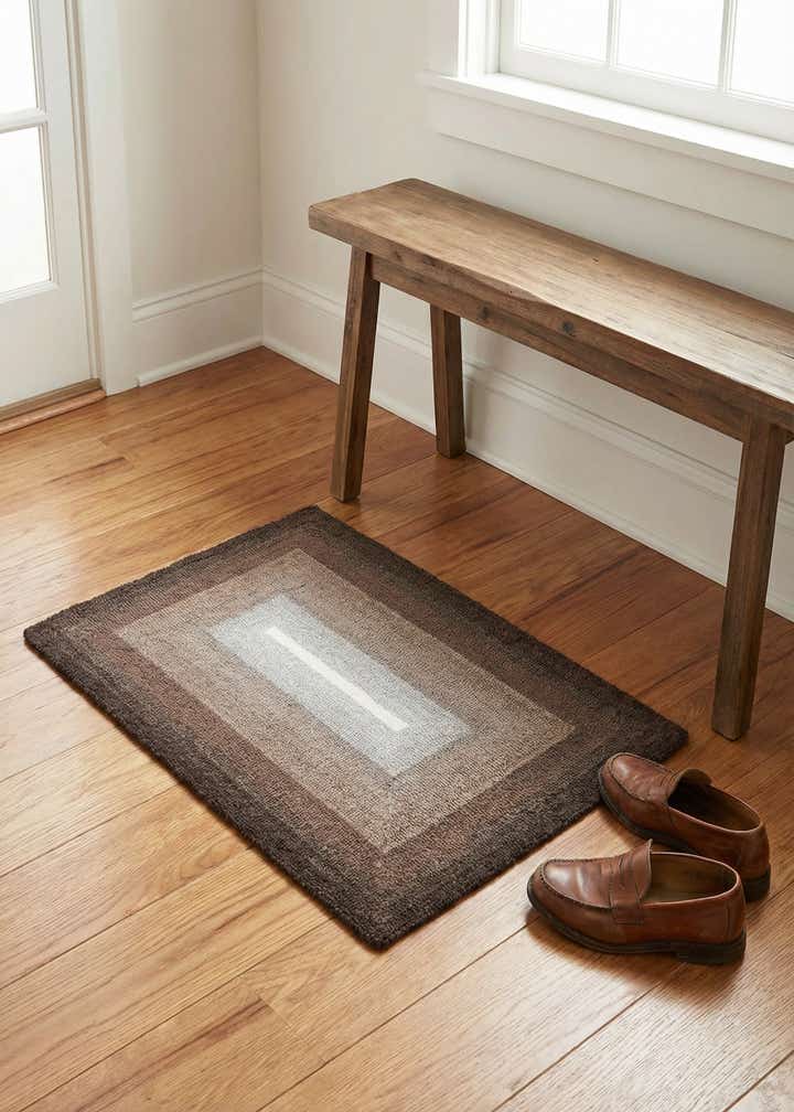 2' x 3' 1 Ombre Wool Rug