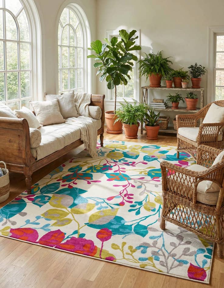 Detail image of 10' x 14' Azalea Rug