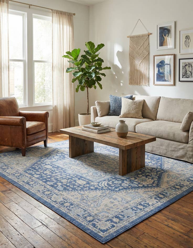 Detail image of 8' x 8' Whitney Square Rug