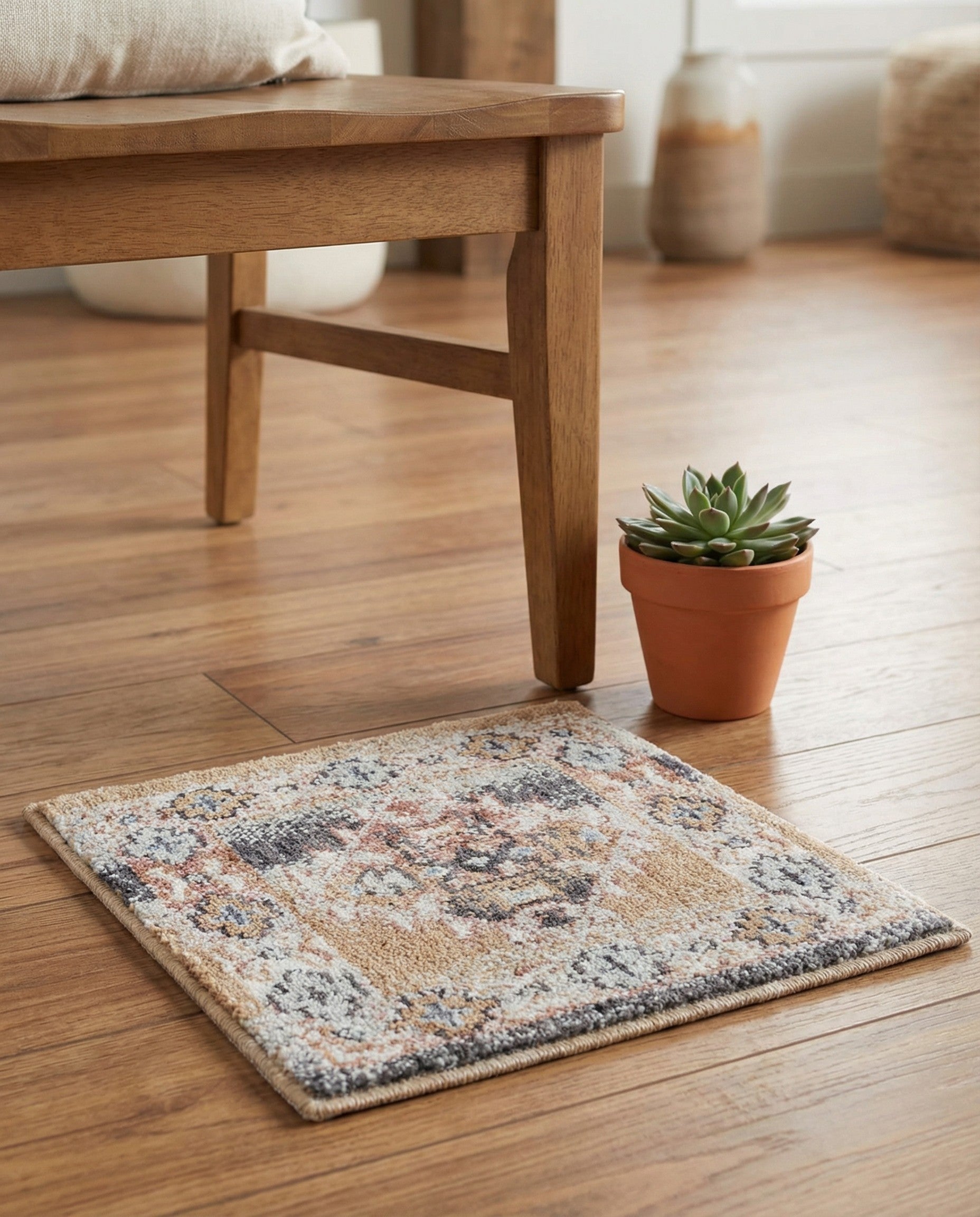 1' 4 x 1' 4 Eco Southwestern Sample Rug