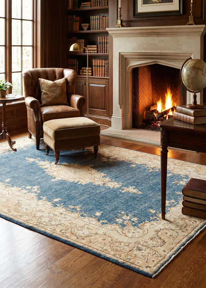 4' 8 x 7' 11 Vintage Royal Rug