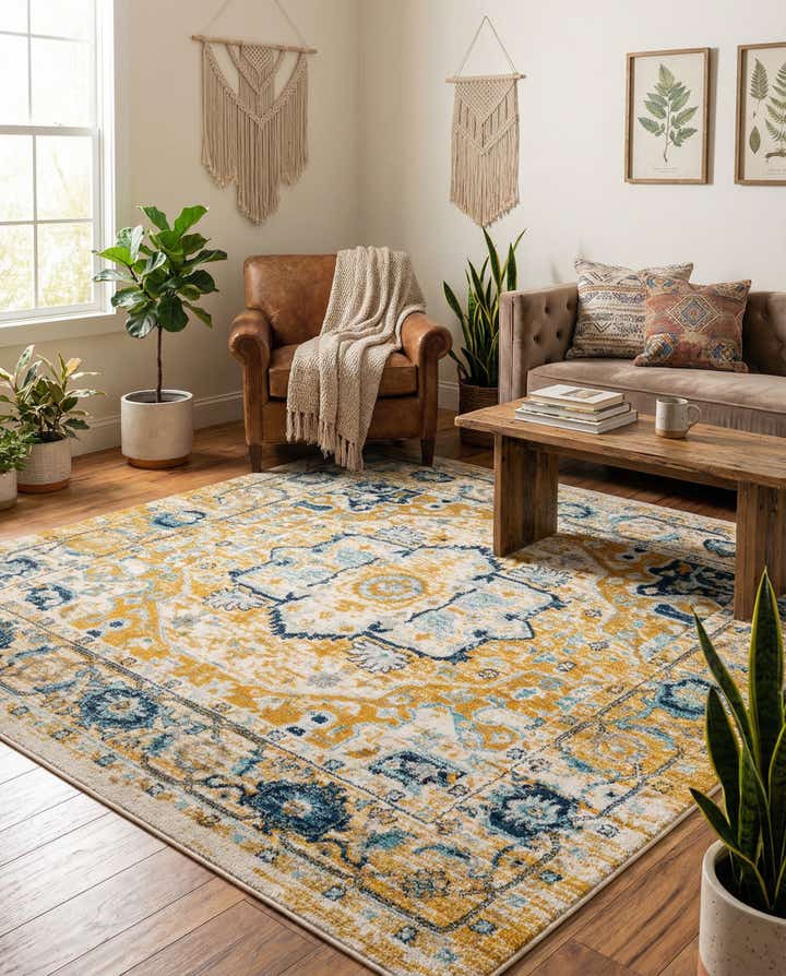 8' x 8' Madeline Vintage Square Rug