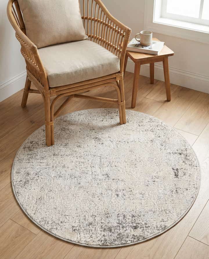 3' 3 x 3' 3 Caspian Round Rug