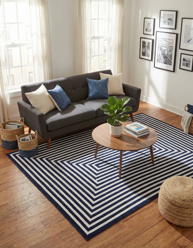 Detail image of 5' x 8' Washable Sabrina Soto Prescott Indoor / Outdoor Rug