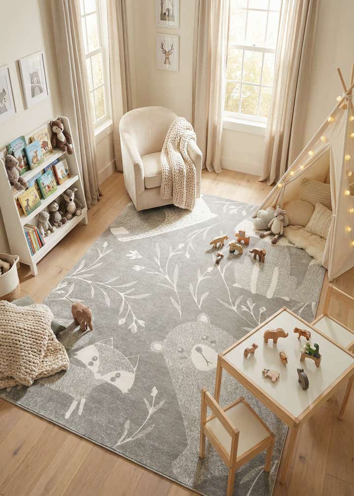 10' x 13' Whimsy Kids Rug