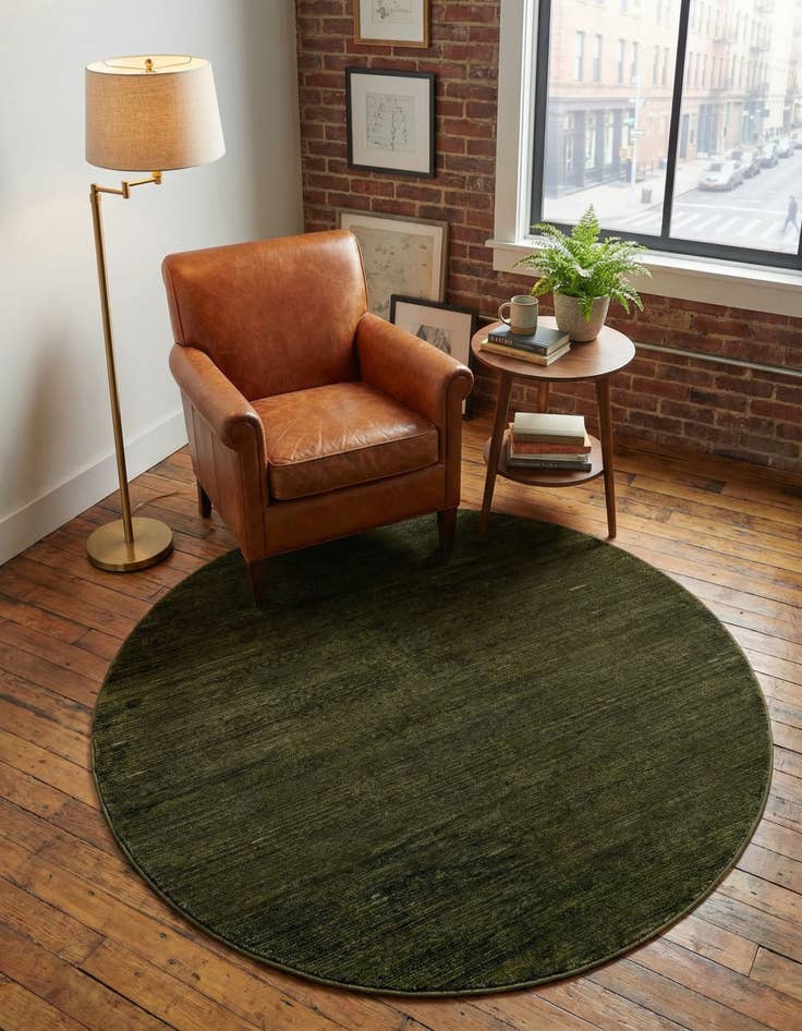 Detail image of  6' x 6' Finsbury Round Rug