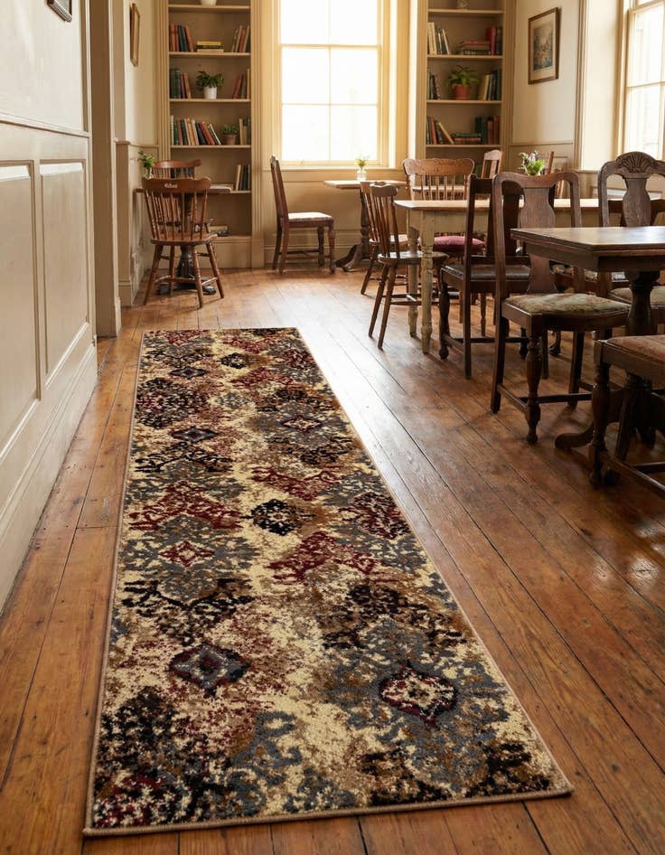 Detail image of 2' x 8' Coffee Shop Runner Rug