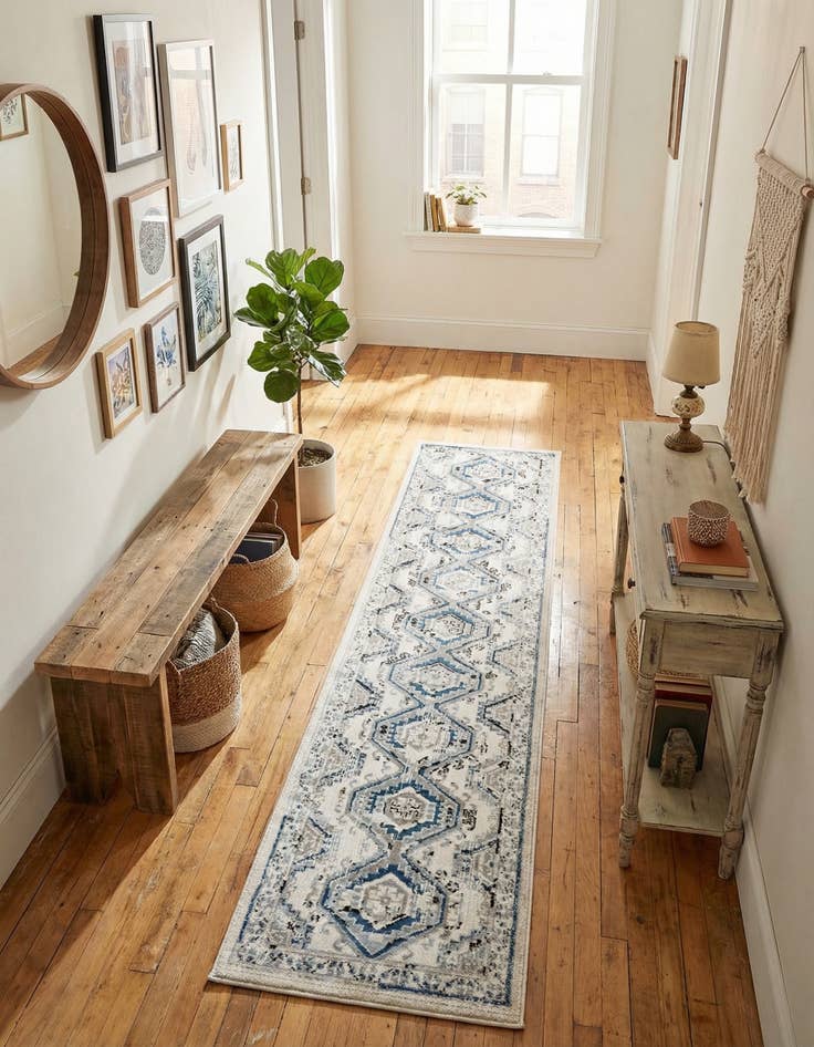 Detail image of 2' x 8' Charlotte Runner Rug