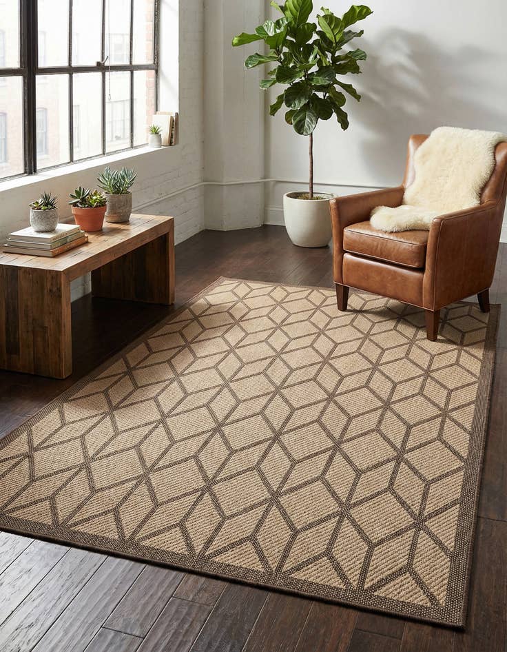 Detail image of 6' 3 x 9' Dunes Rug