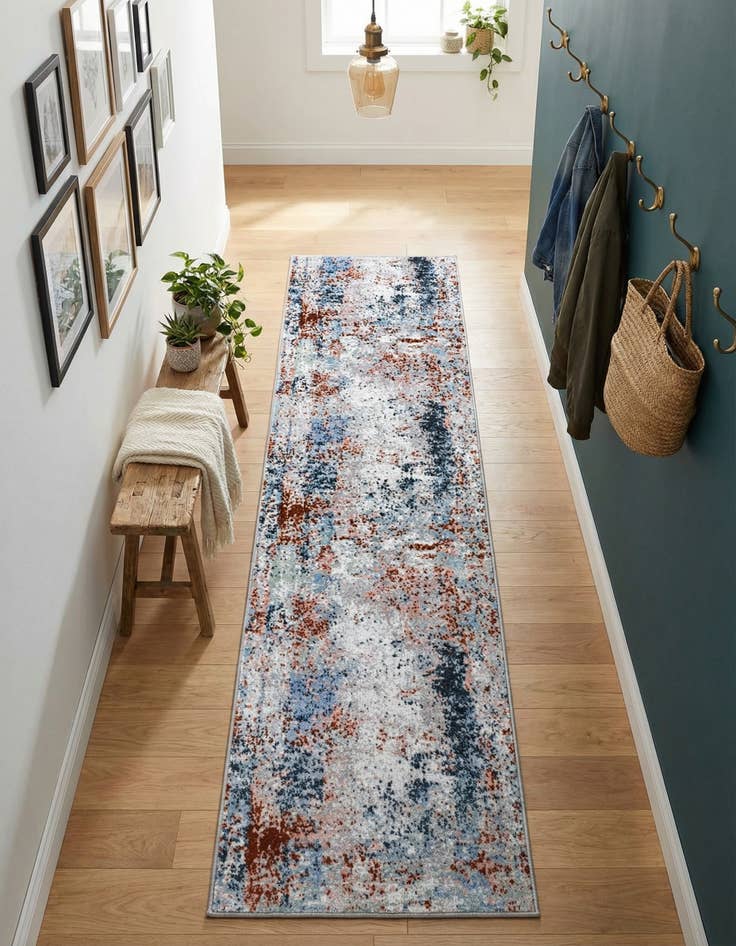 Detail image of 2' x 8' Kamala Washable Runner Rug