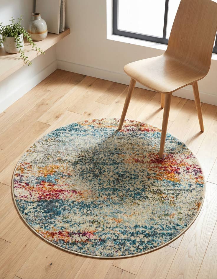 Detail image of 3' 3 x 3' 3 Havana Round Rug