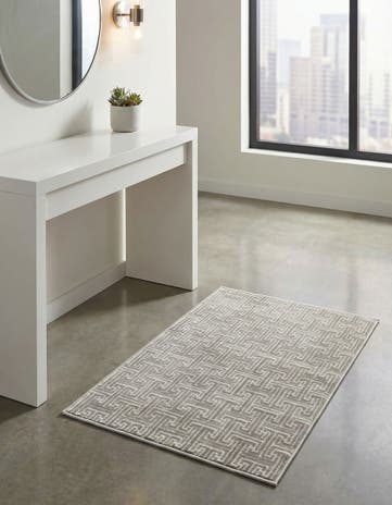 Jill Zarin Gray Uptown Park Avenue Rug