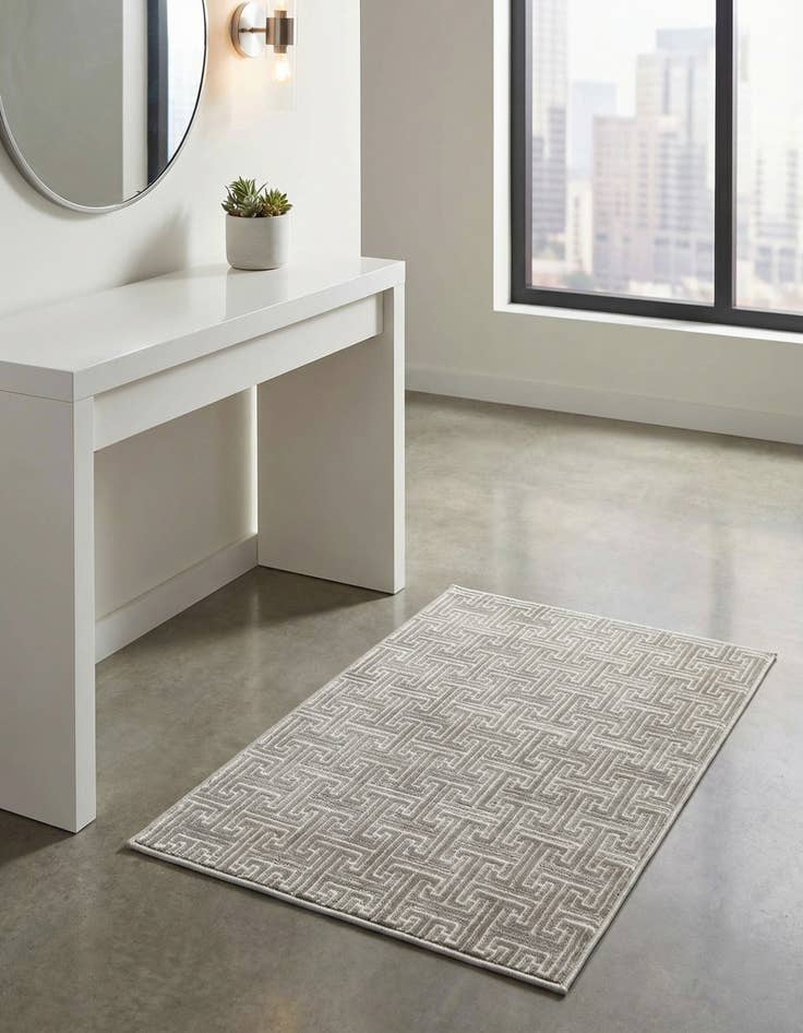 Detail image of Jill Zarin 2' x 3' Uptown Park Avenue Rug