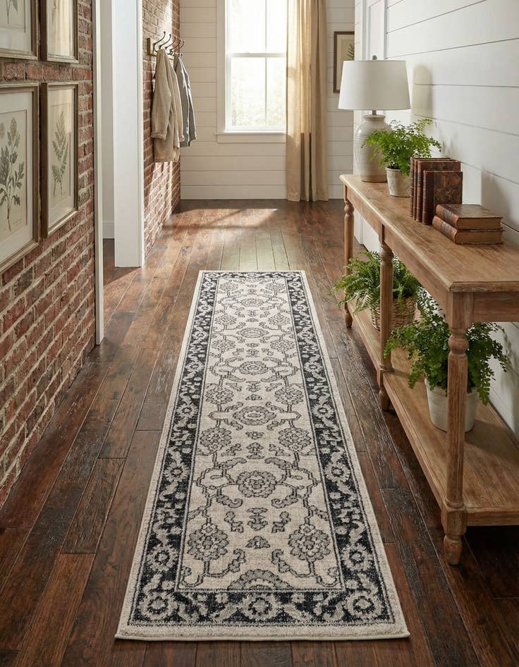 Detail image of 2' x 8' Eco Traditional Runner Rug