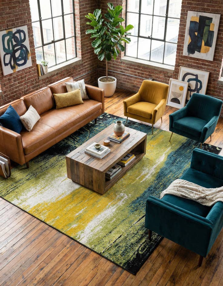 Detail image of 8' x 10' Tuscany Rug