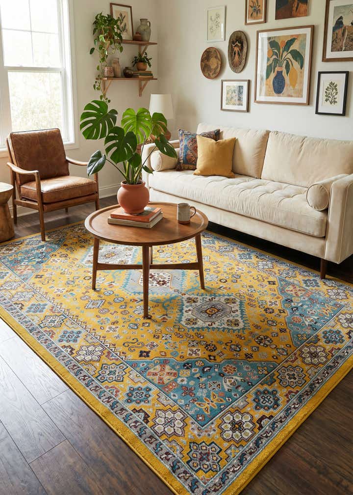 7' x 10' Kamala Washable Rug