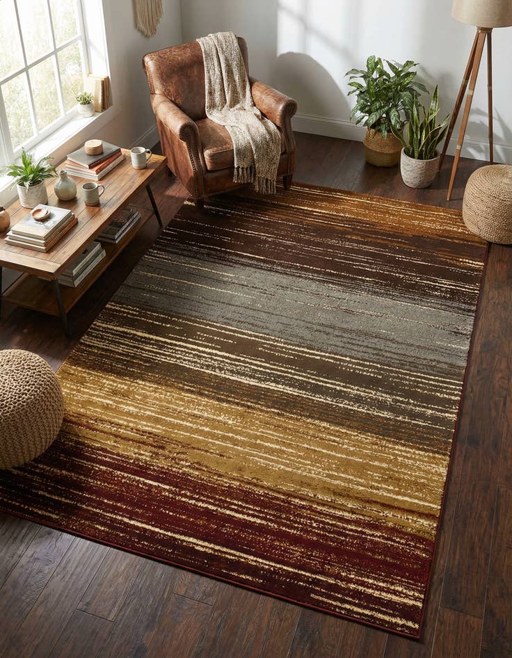 Detail image of 6' x 9' Coffee Shop Rug