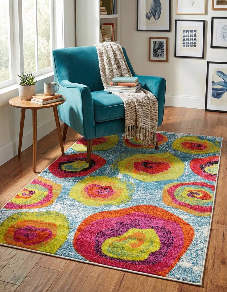 Detail image of 3' 3 x 5' 3 Tuscany Rug