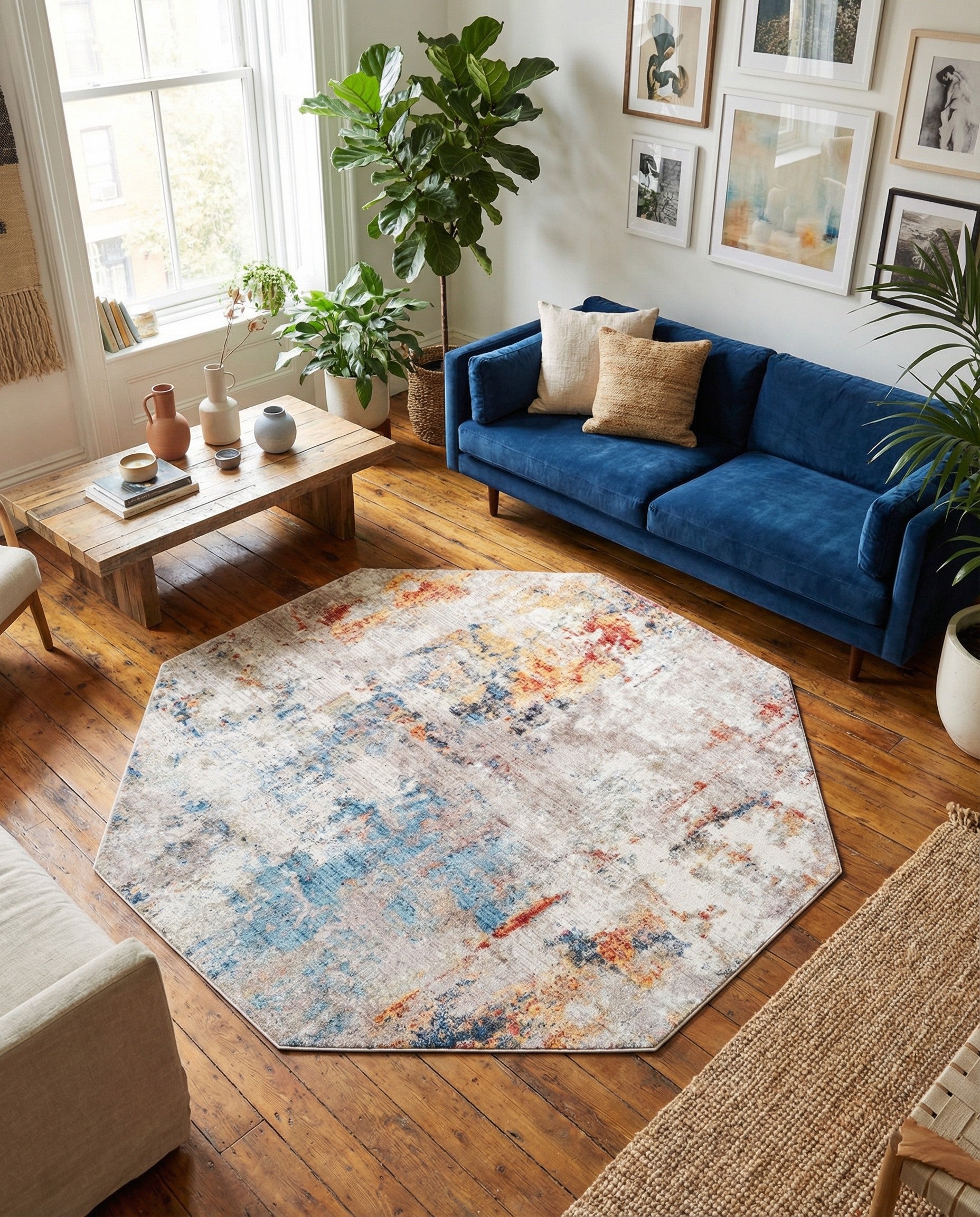 8' x 8' Prism Octagon Rug