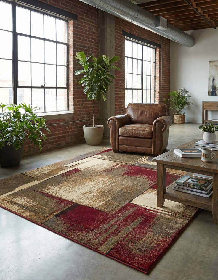 Detail image of 6' x 6' Cafe Square Rug