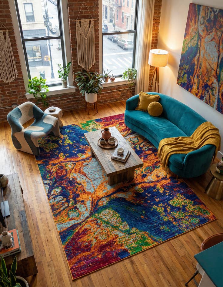 Detail image of 6' x 9' Calypso Rug