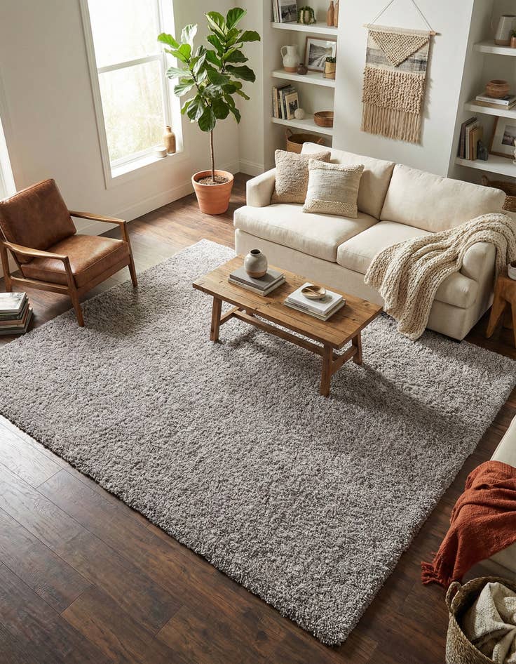 Detail image of 7' 10 x 10' Zermatt Shag Rug